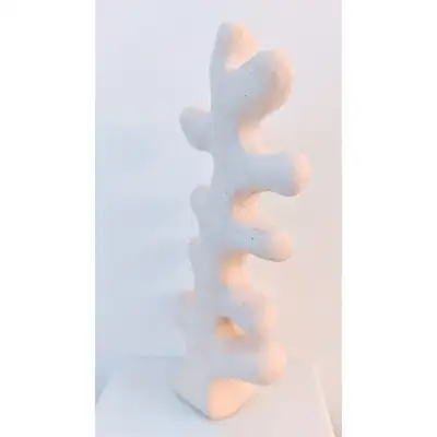 Sculpture Algue Blanche