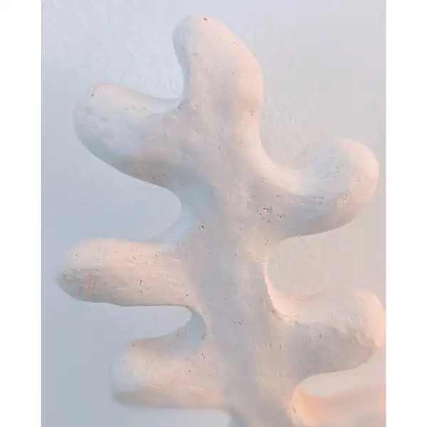 Sculpture Algue Blanche